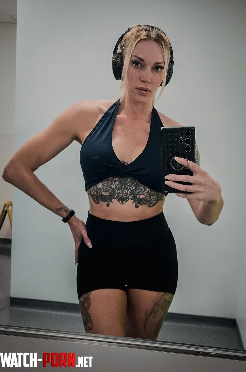 Gym selfie for u by ciciandersxx
