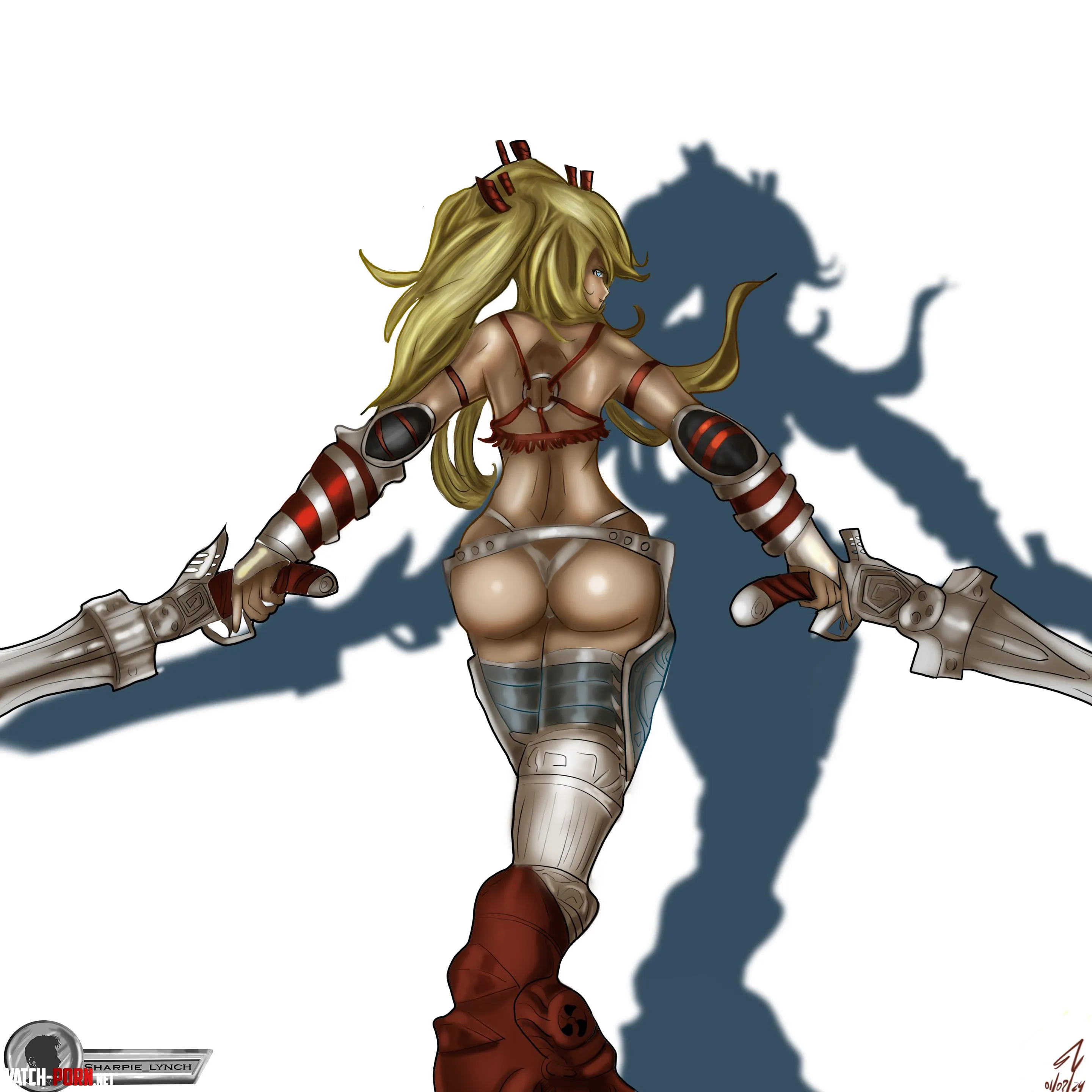 Ayumi from X-Blades by sharpie_lynch
