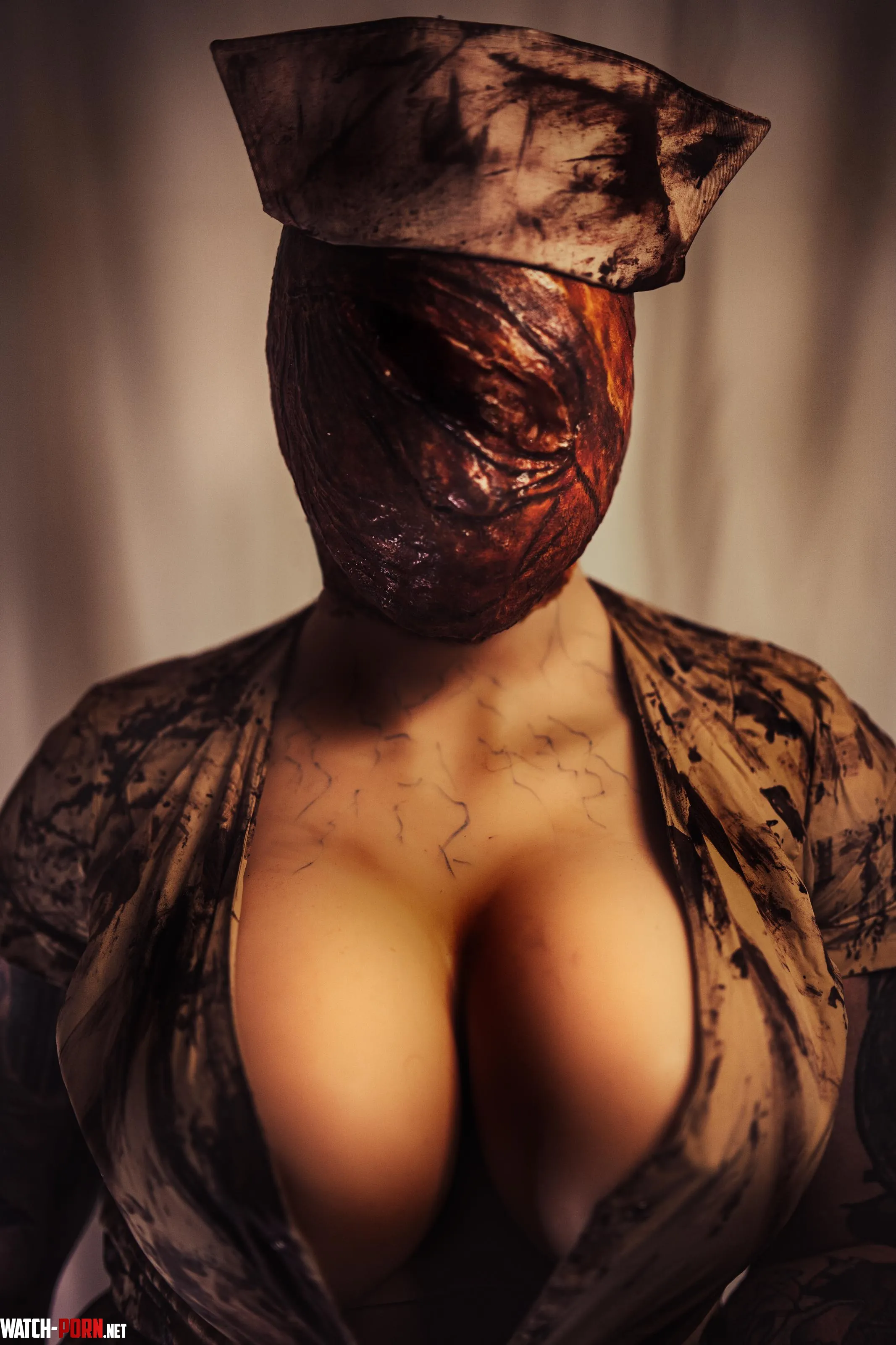 Silent hill nurce cosplay by Frame by Embarrassed_Hand_693