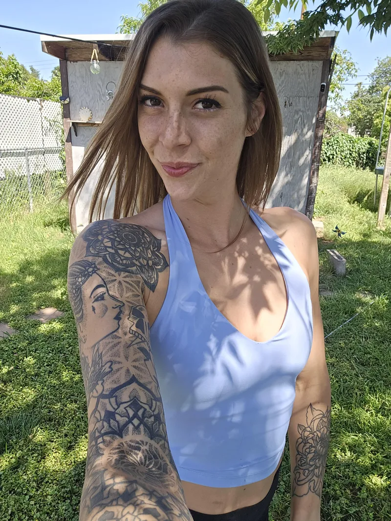 Thumbnail Teasing in Tight Crop Top, Nipples on Display by Bluedream842842