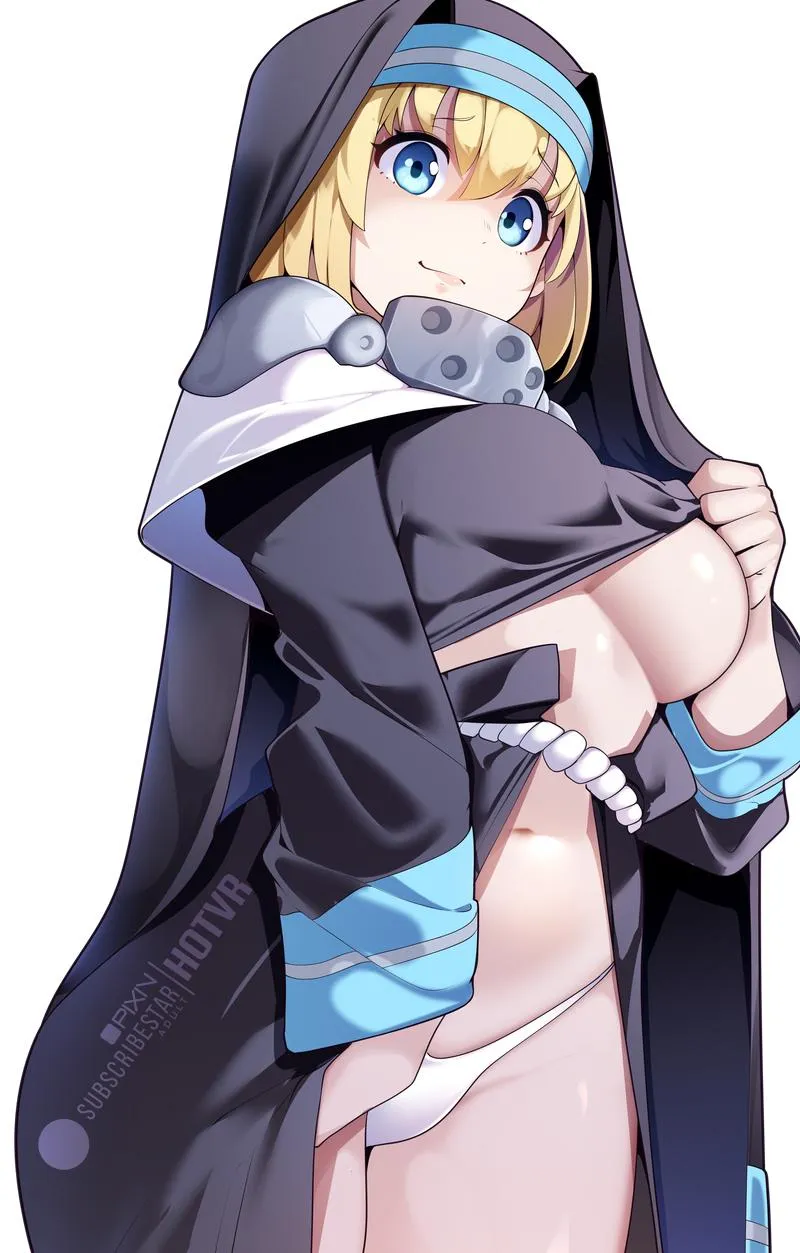 Thumbnail Iris Feeling Hot and Flirty by xSaviour_N | Ecchi Content