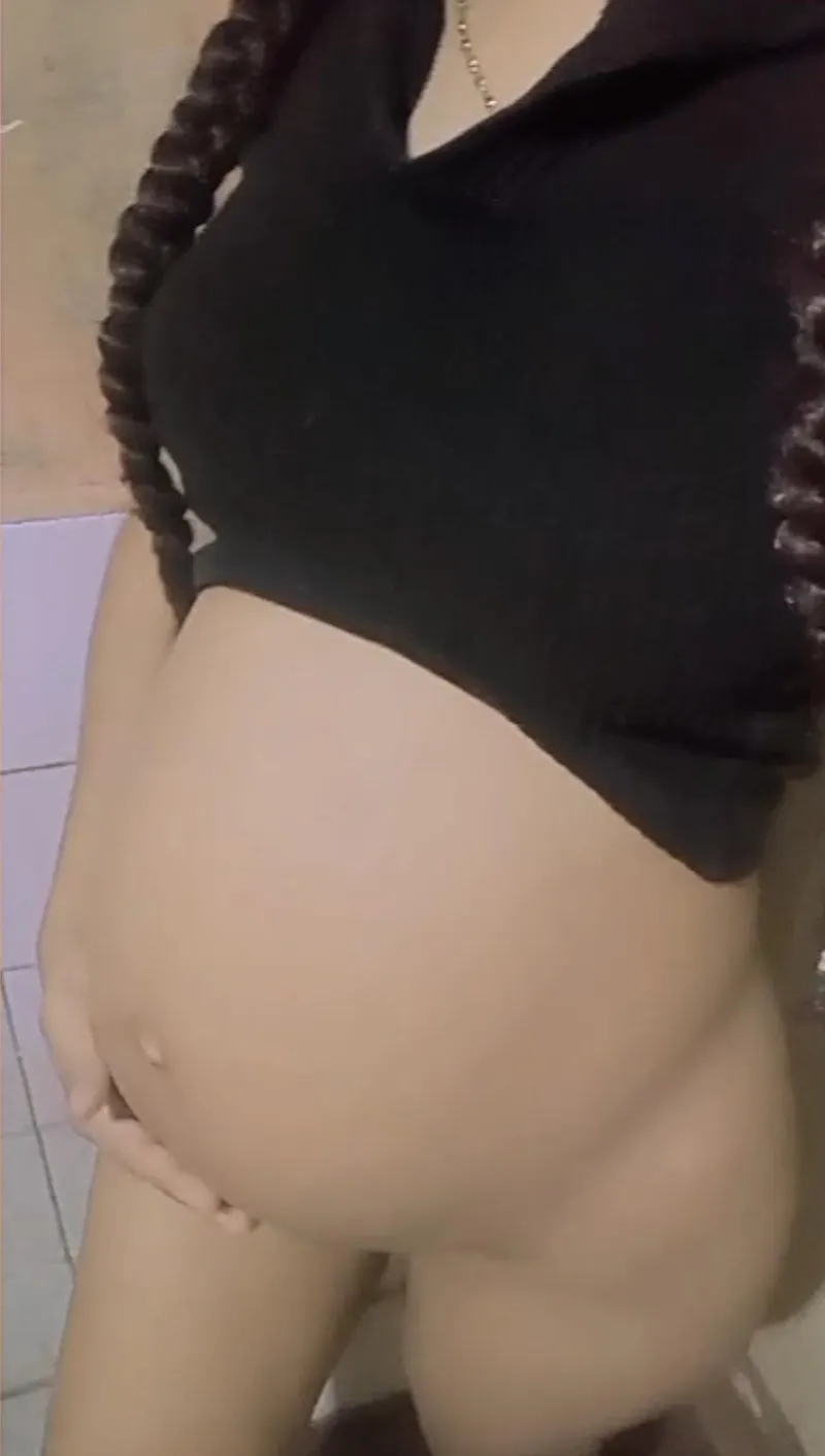 Thumbnail Belly Size Fantasy: Chunnby's Playful Pregnancy