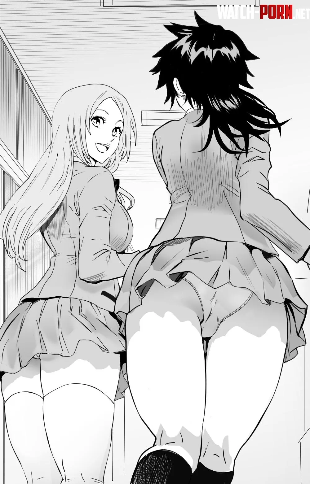 Orihime and Tatsuki by BaeberFSN
