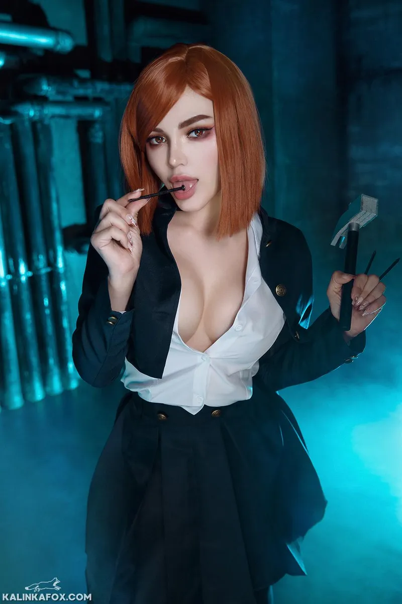 Thumbnail Nobara Kugisaki's Jujutsu Kaisen Flair: KalinkaFox's Impression | kalinkafox | CosplayLewd