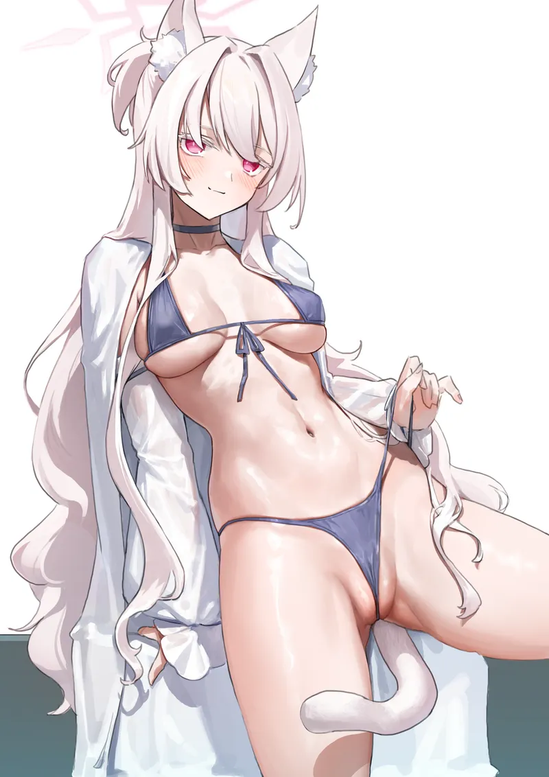Thumbnail Seductive Transformation: Akira's Swimsuit Moment by marxsander2016