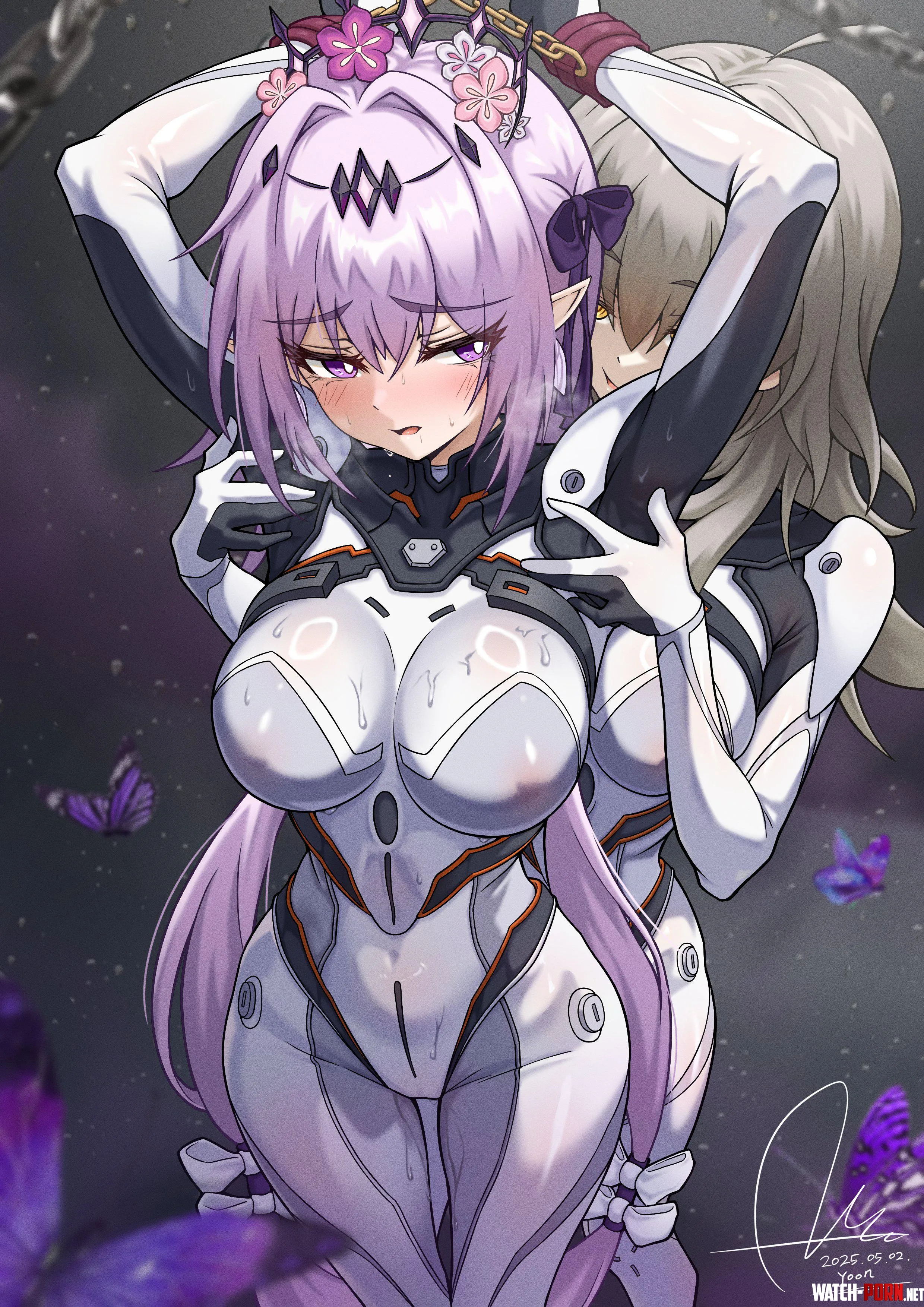 Plugsuit Stelle & Castorice [Honkai Star Rail] by CheetahSperm18