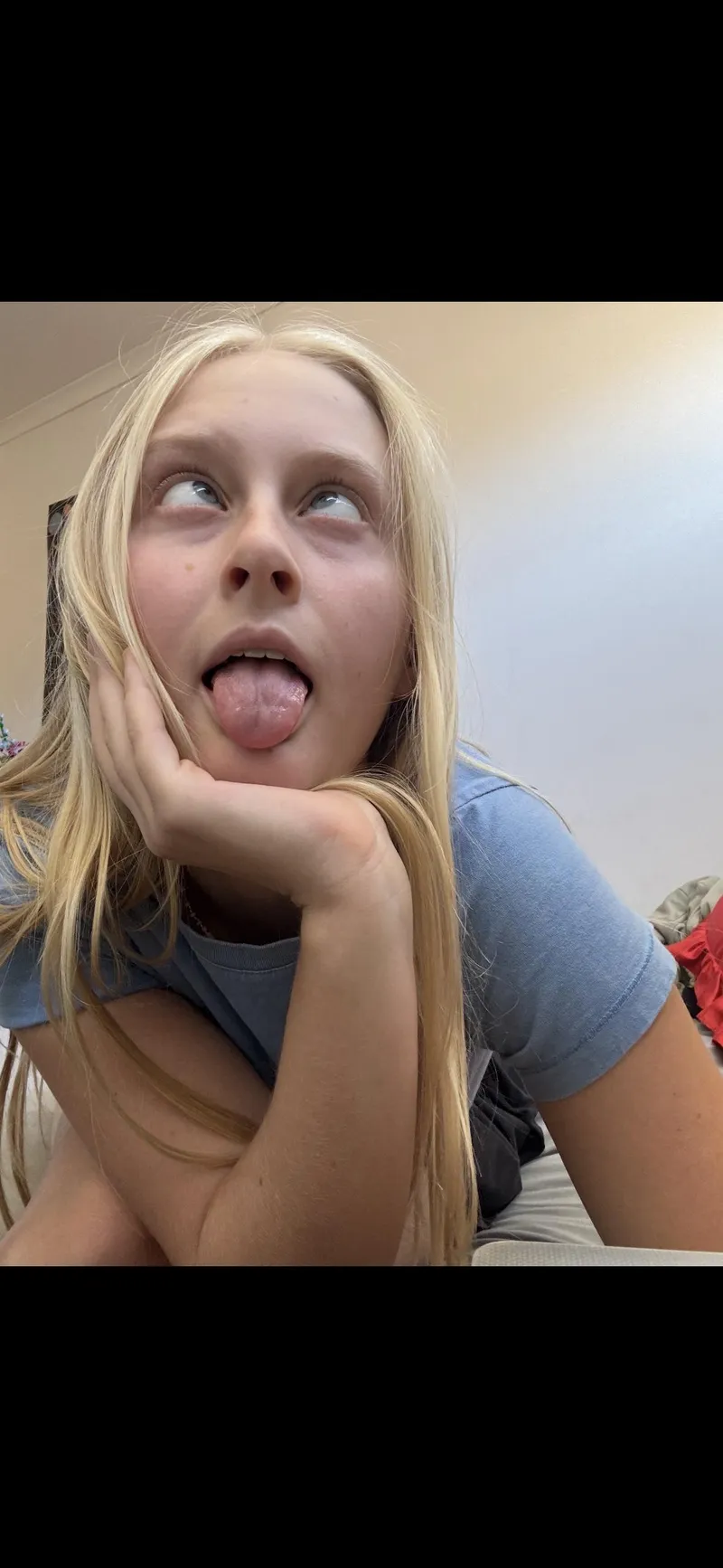 Thumbnail chlomonroex's Eager Anticipation: Seeking Daddy's Load with Ahegao Passion