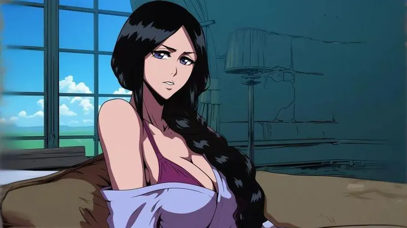 Thumbnail ken007__ Captures Milf Elegance with Long Hair Braid: AnimeMILFS Glamour