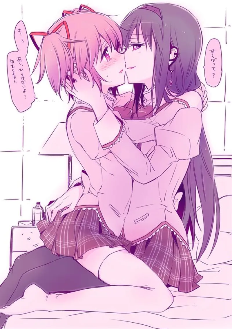 Thumbnail Madoka Magica Yuri Fanfiction by EvilRocketPug: Homura x Madoka