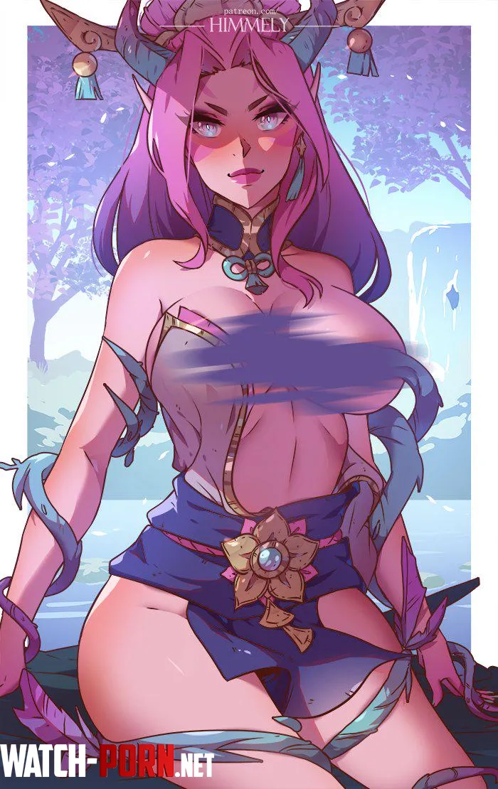 Spirit Bloosom Zyra (by Himmely) by Knight_Prime_4597