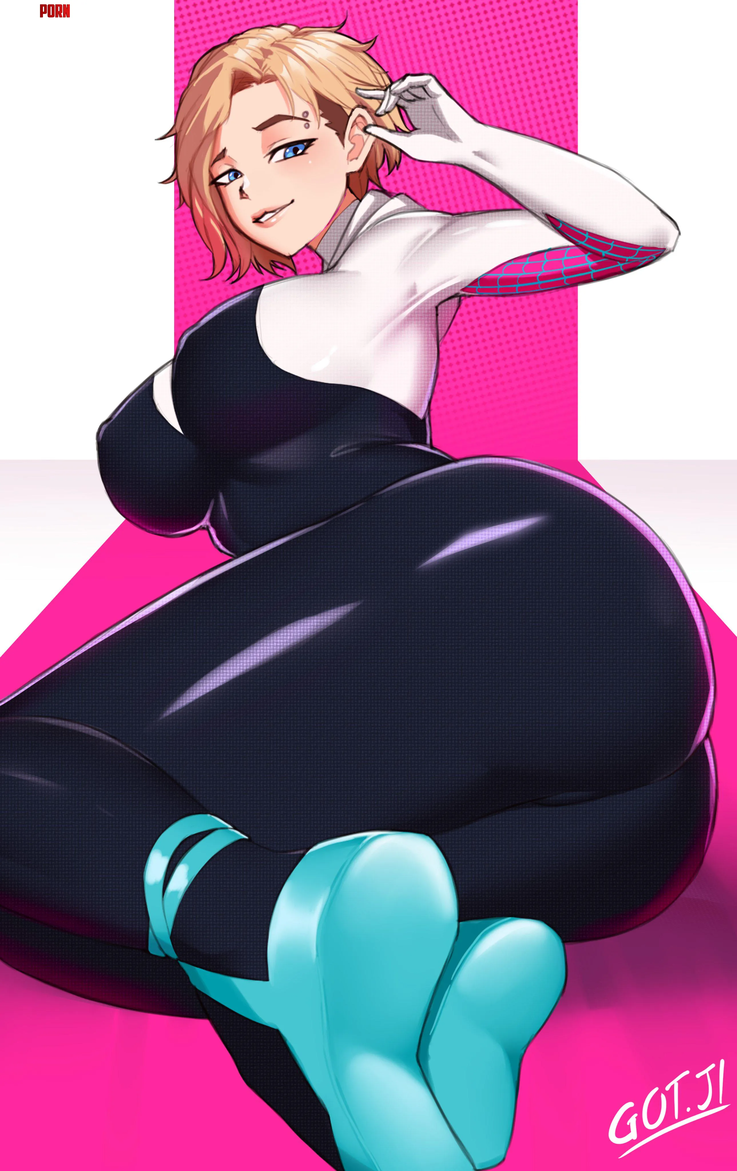 Spider Gwen (GOJICH1) [Across the Spiderverse] by KrazyK1989