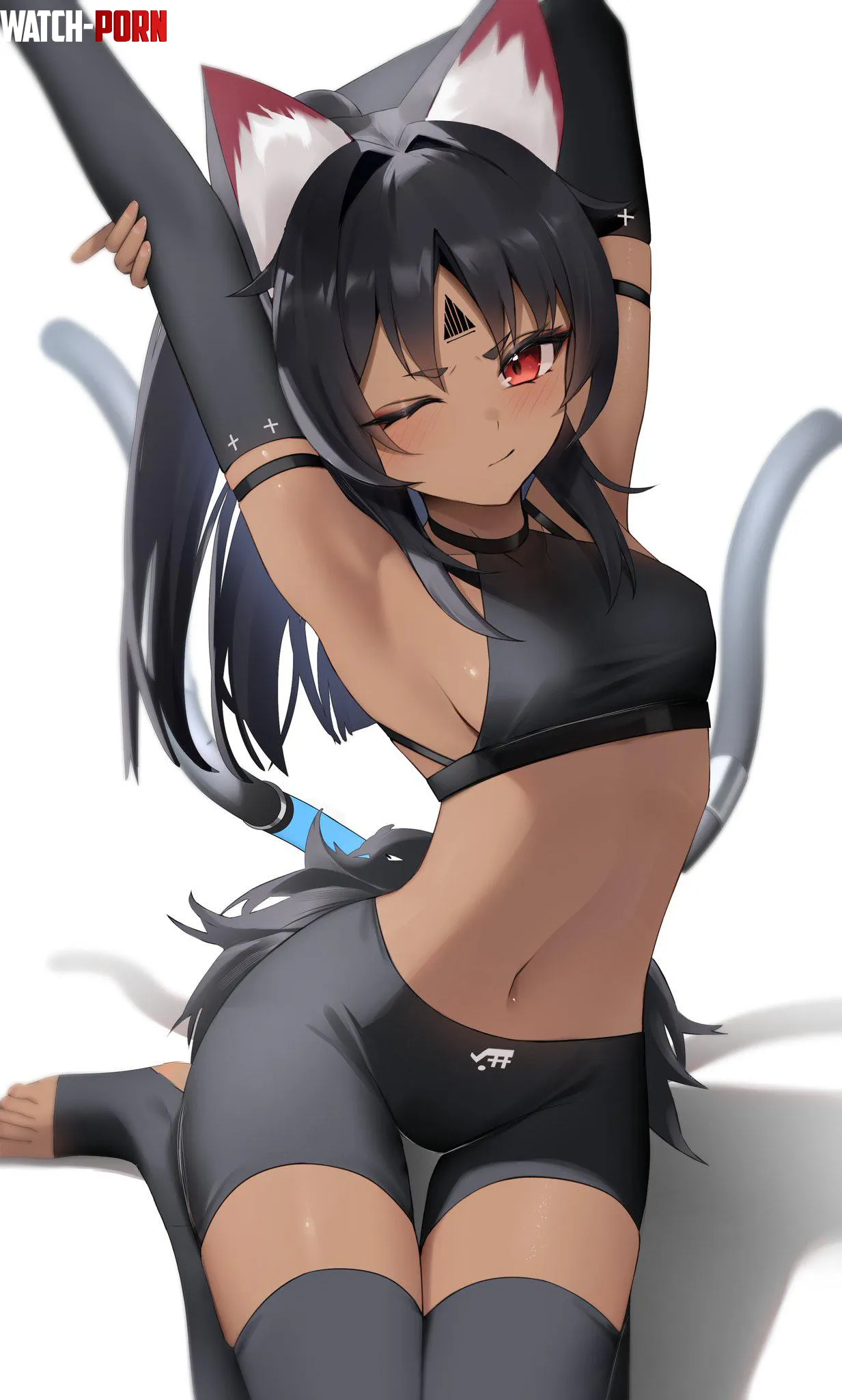 Nekomiya Stretch [Zenless Zone Zero] by A_MASSIVE_PERVERT