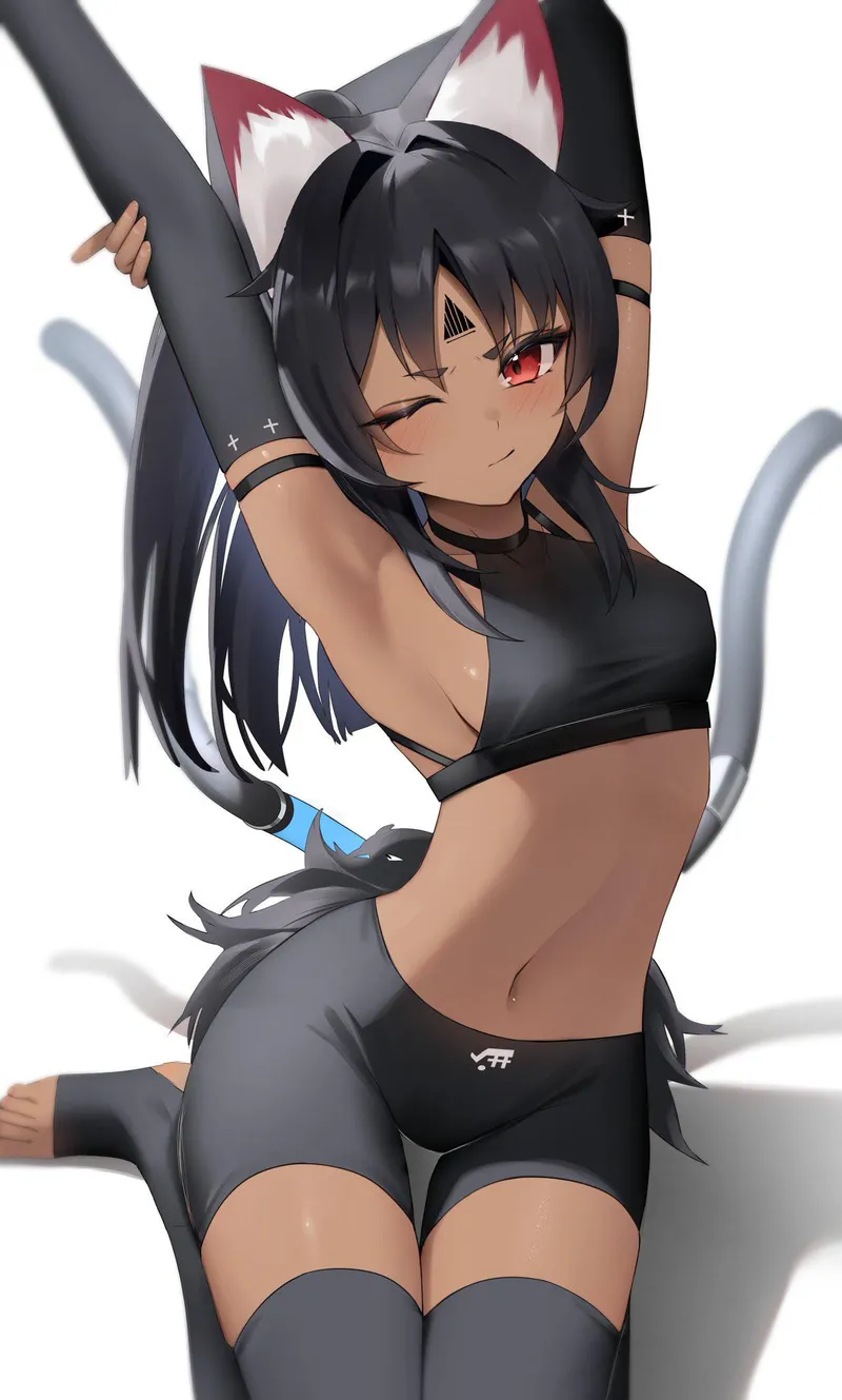 Thumbnail Nekomiya Stretch in Zenless Zone Zero: A Peek into Anime Armpits