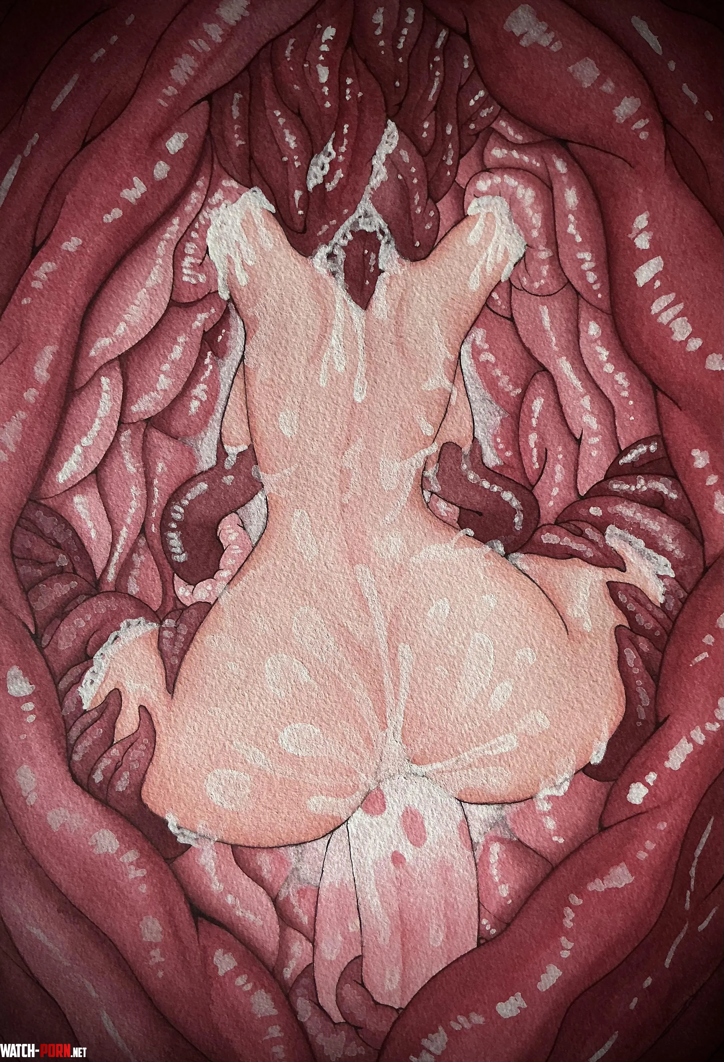 Trapped in a mating chamber. (By me) by squid648