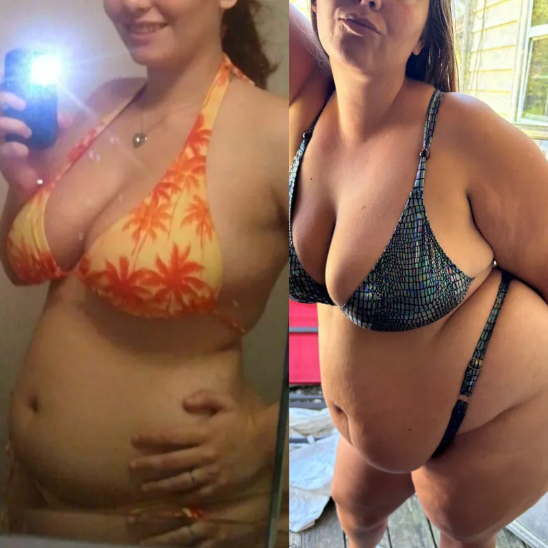 Thumbnail 150 vs. 250 lbs Transformation: Let's Aim for 350 by abigailgray256 in wgbeforeafter