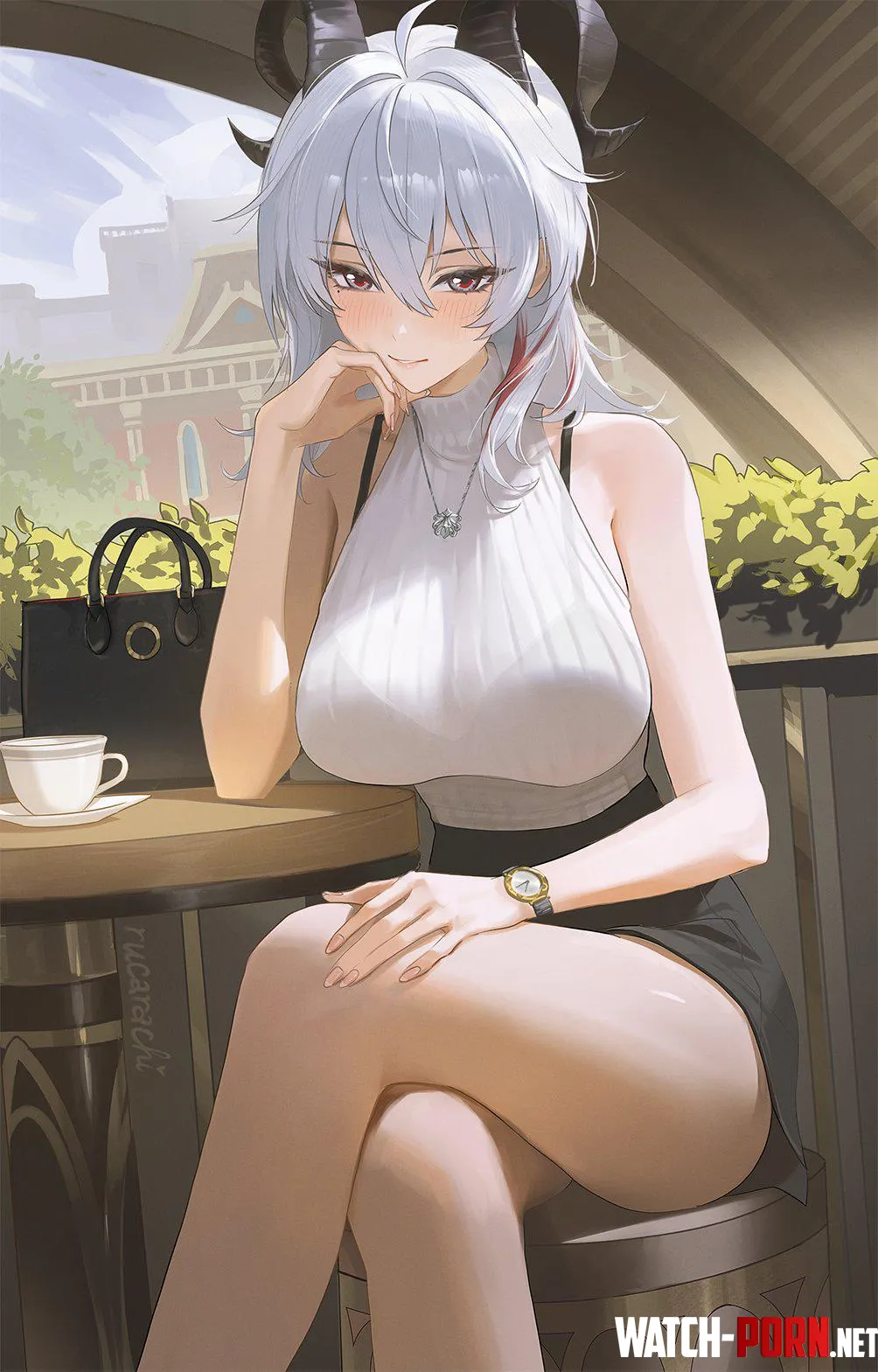 Coffee date with Zani by xSaviour_N