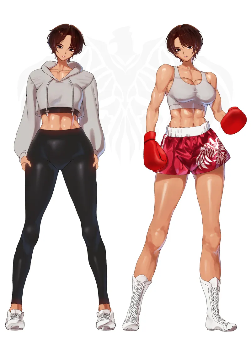 Thumbnail Explore Fitness Art with Throwawheylmao's Boxer (Potechi) Creation