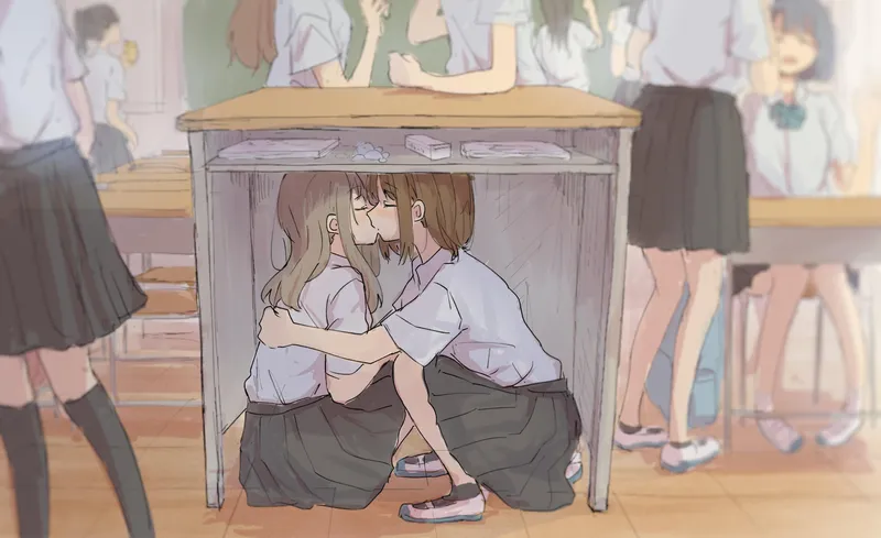Thumbnail An Intriguing Classroom Tale of Original Characters by Cream77700