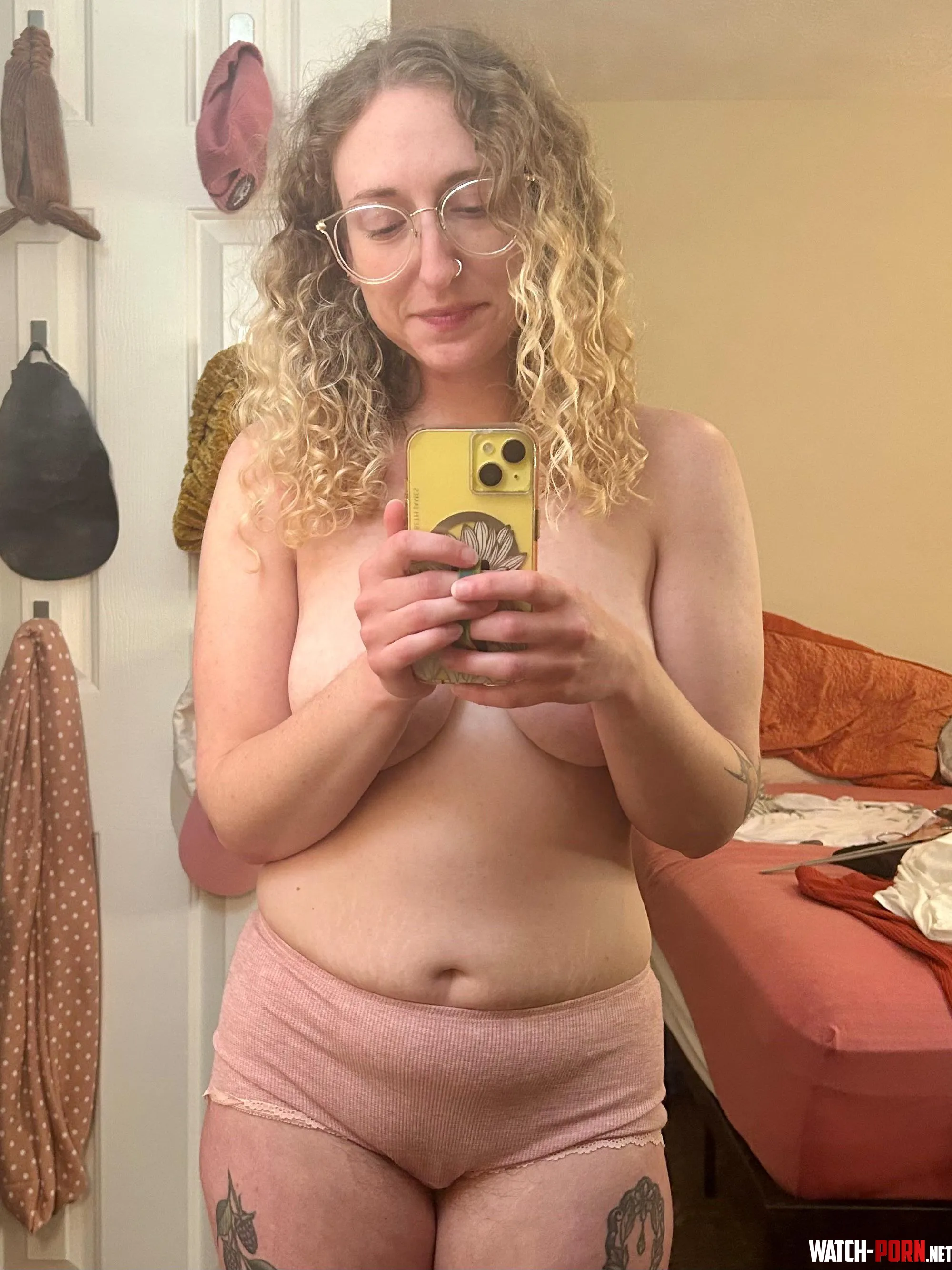 These panties scream “good girl” and that’s how you know I’ll do whatever you say by curly_girly69