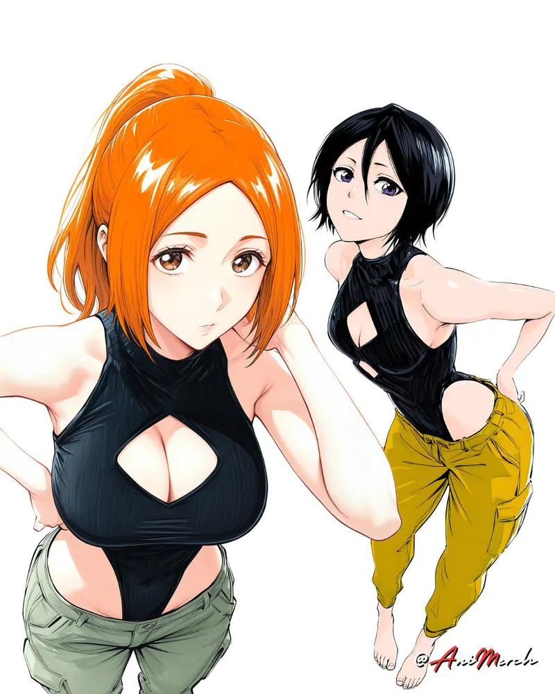Thumbnail Exploring Orihime & Rukia from Bleach with CheetahSperm18