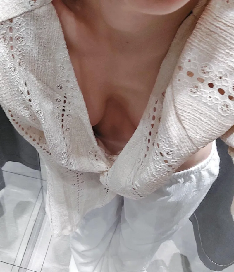Thumbnail Lean In with SashaBarefoot | Enjoy the View | downblouse