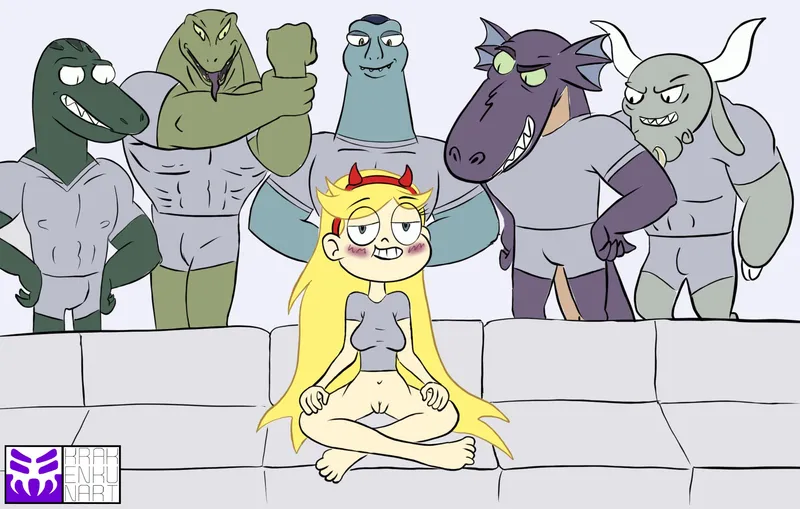 Thumbnail Artistic Beauty: Star vs the Forces of Evil in Disneyporn | Krakenkun_Art