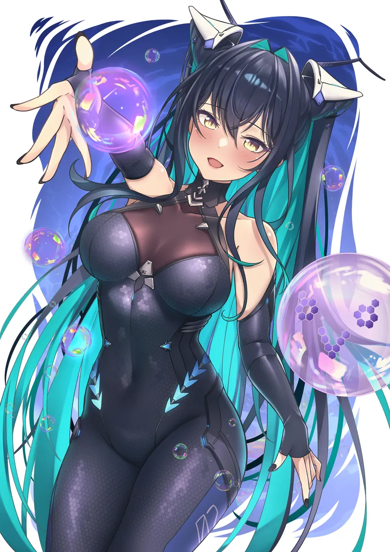 Thumbnail Siren from Nikke: Enchanting Anime Bodysuit Beauty by CheetahSperm18 | animebodysuits