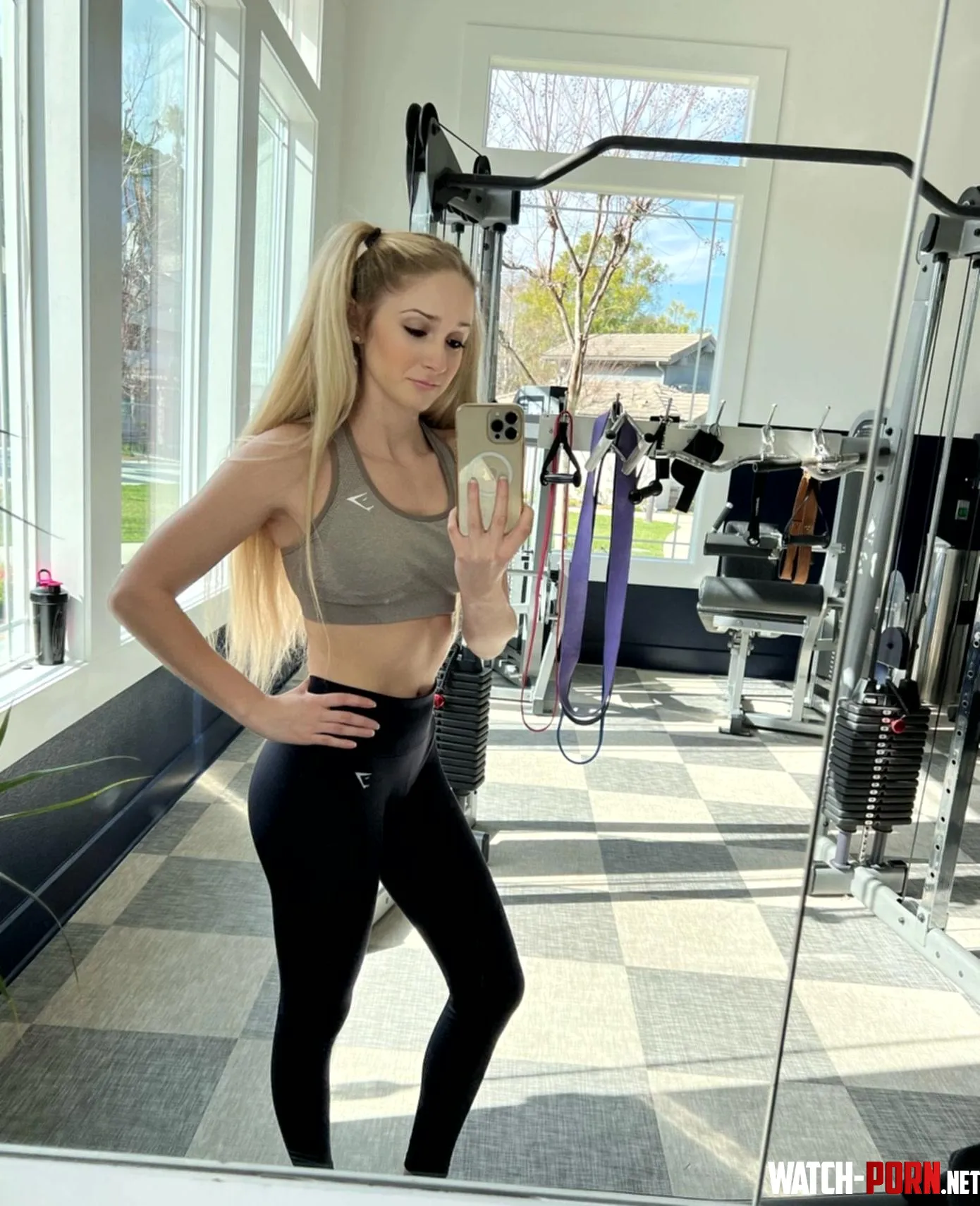 No panties for today's gym session. by rileyrae_official