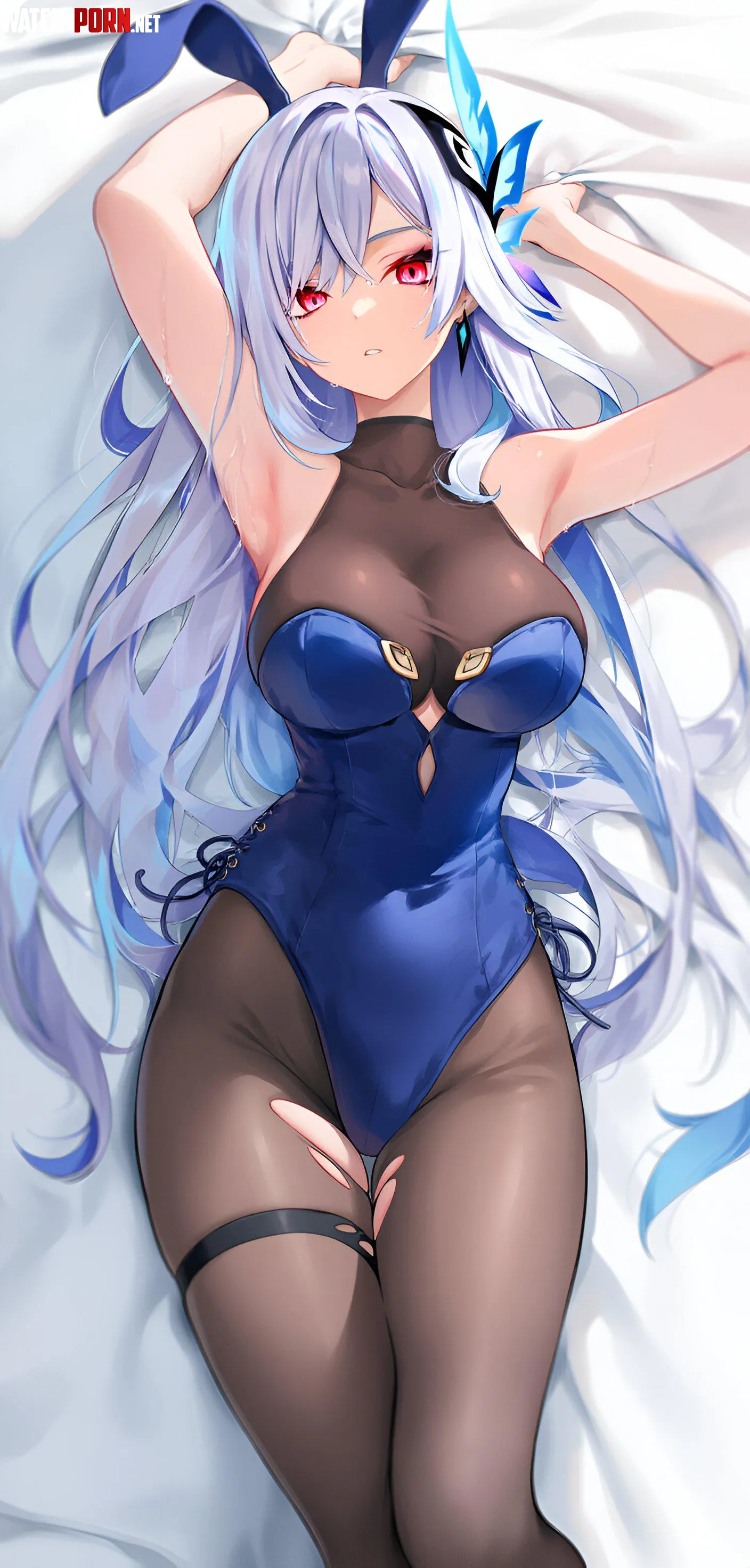 Bunny Skirk [Genshin Impact] by CheetahSperm18