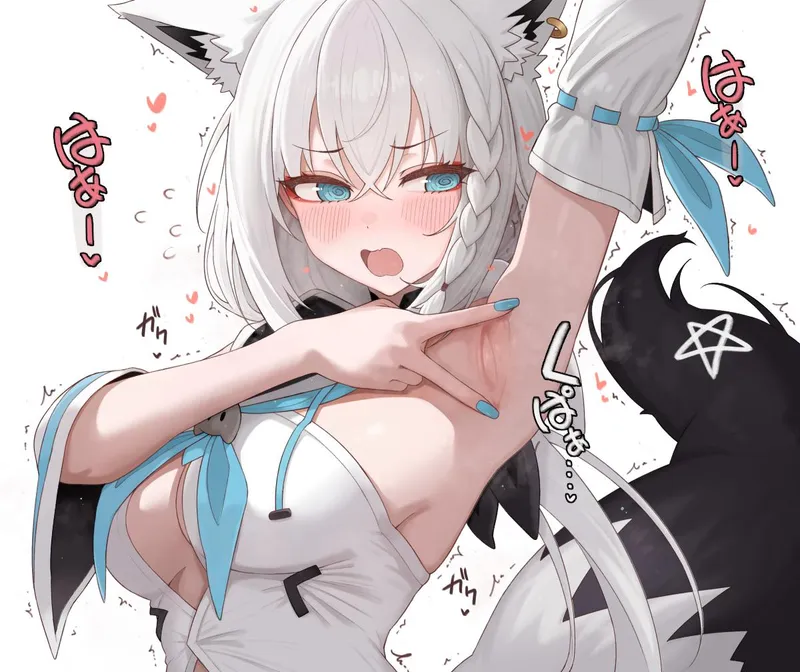 Thumbnail AnimeArmpits: Fubuki Shirakami from Hololive by Nekotashikun