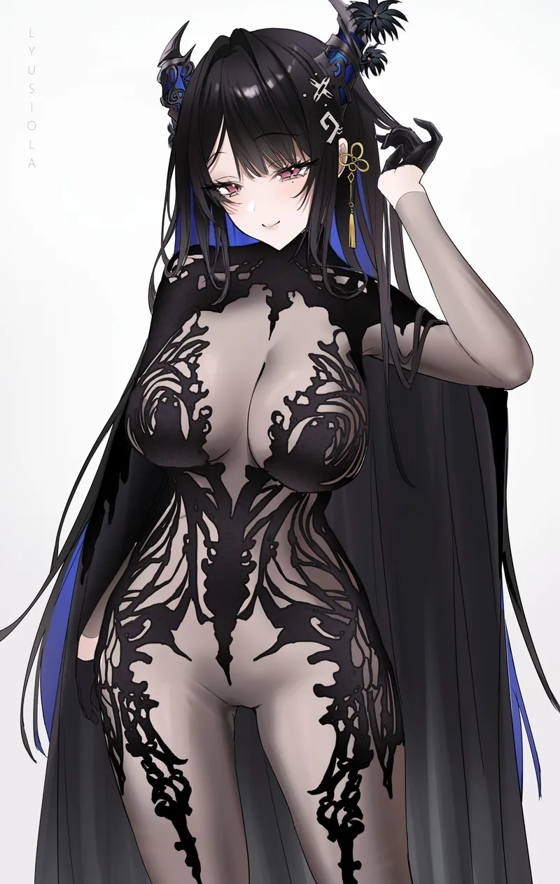 Thumbnail Nerissa from Hololive: Anime Bodysuit Spotlight by CheetahSperm18 | animebodysuits