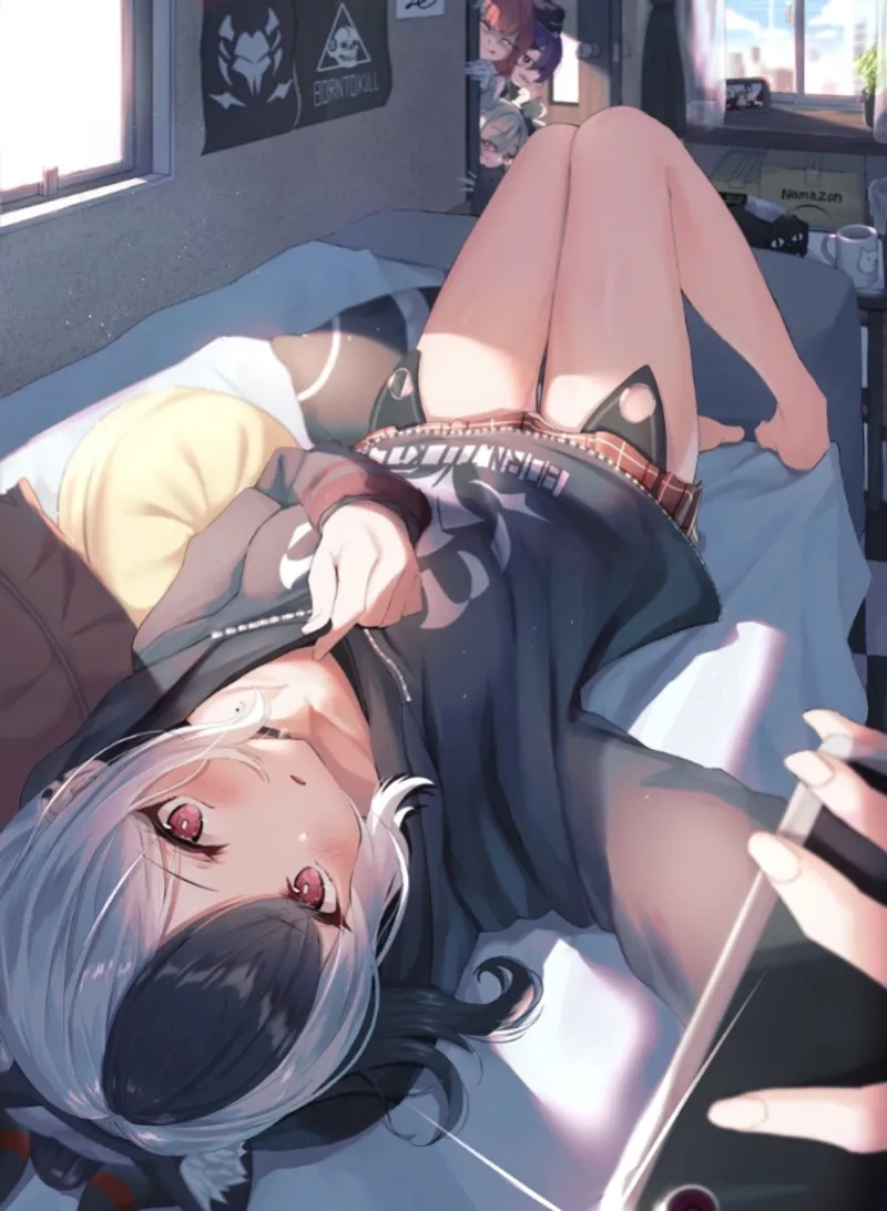 Thumbnail Onikata Kayoko from Blue Archive by angel-goon-studio | Exciting Ecchi Content