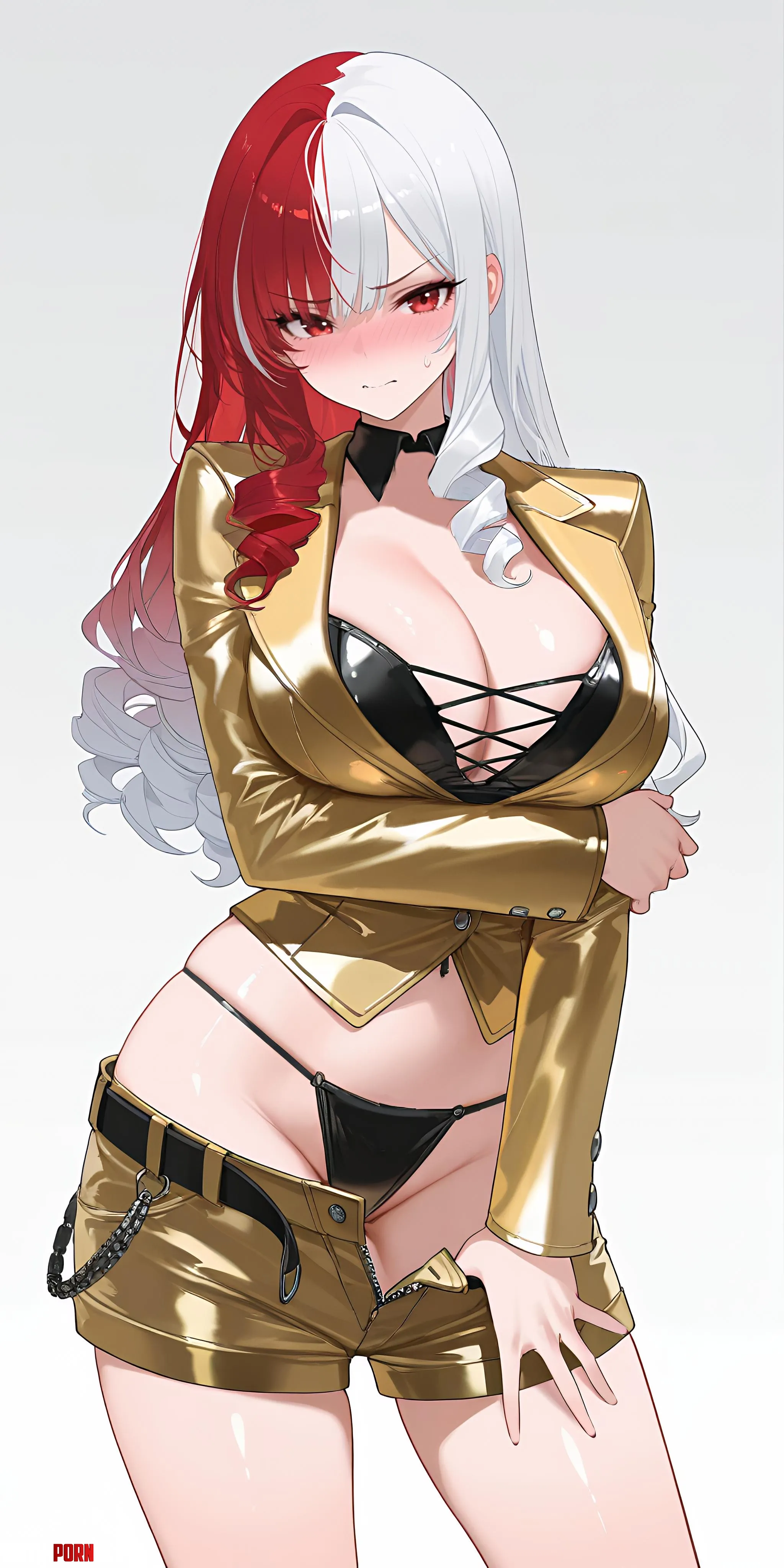 Golden Outfit by CheetahSperm18