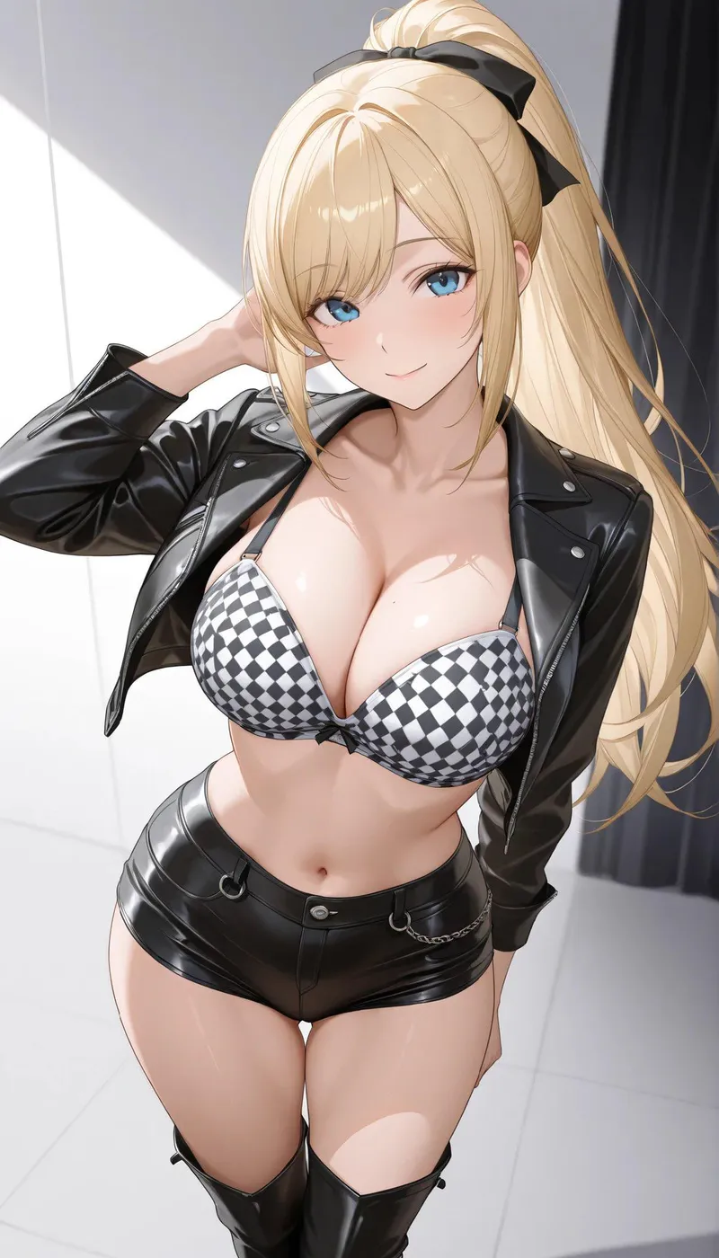 Thumbnail CheetahSperm18 Unleashes the 'Leather Race Queen' in the OppaiLove Domain