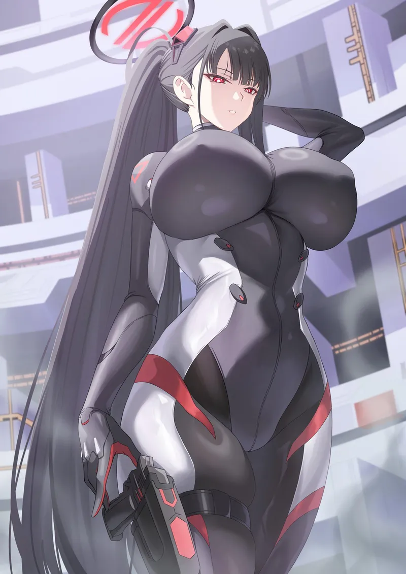 Thumbnail Rio Tsukatsuki from Blue Archive: An Anime Bodysuit Review by CheetahSperm18 | animebodysuits