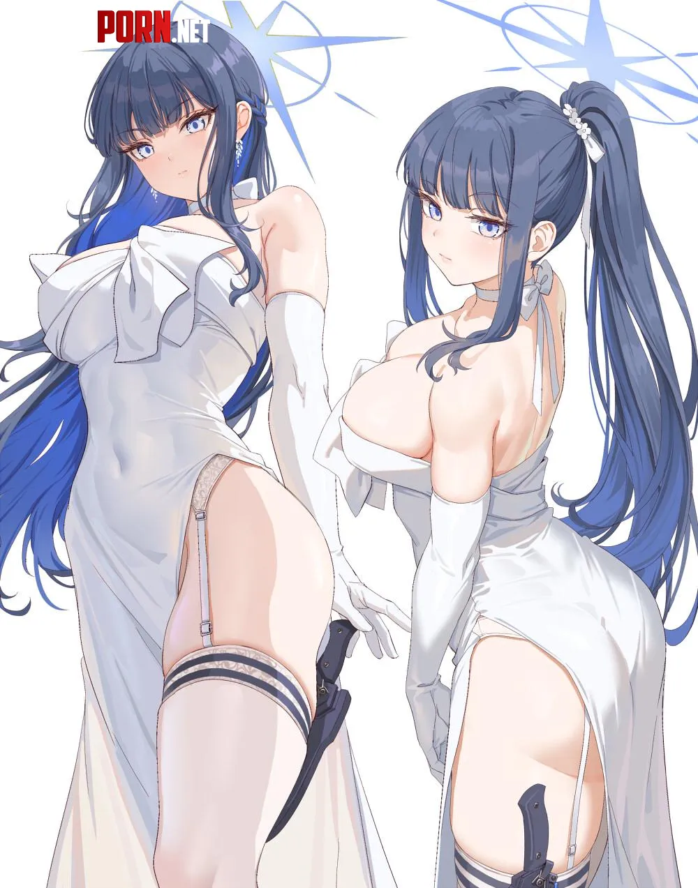 Saori in dress (By houkou_sakuran) by Faoovo