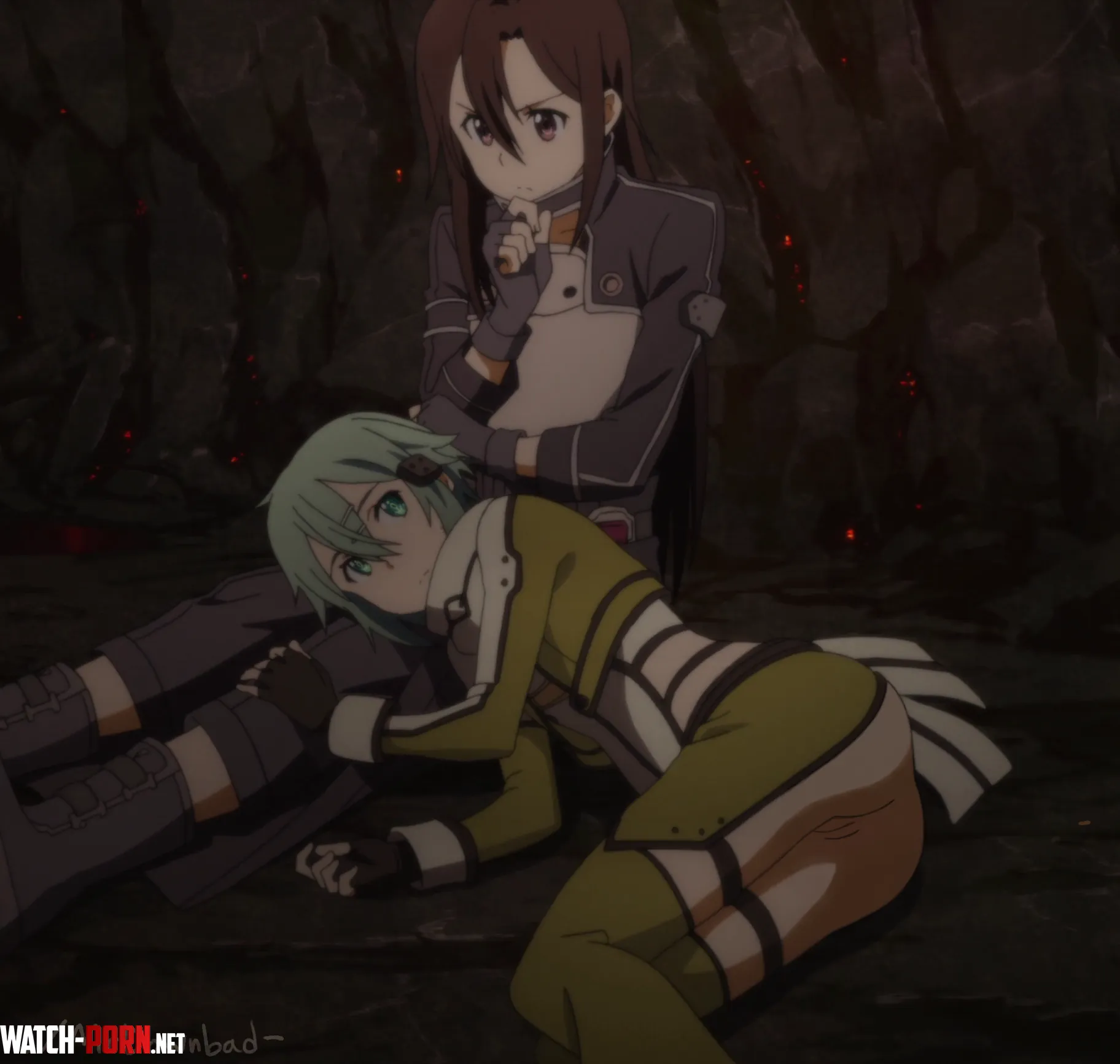 Bottomless Sinon edit by MrDownbad-