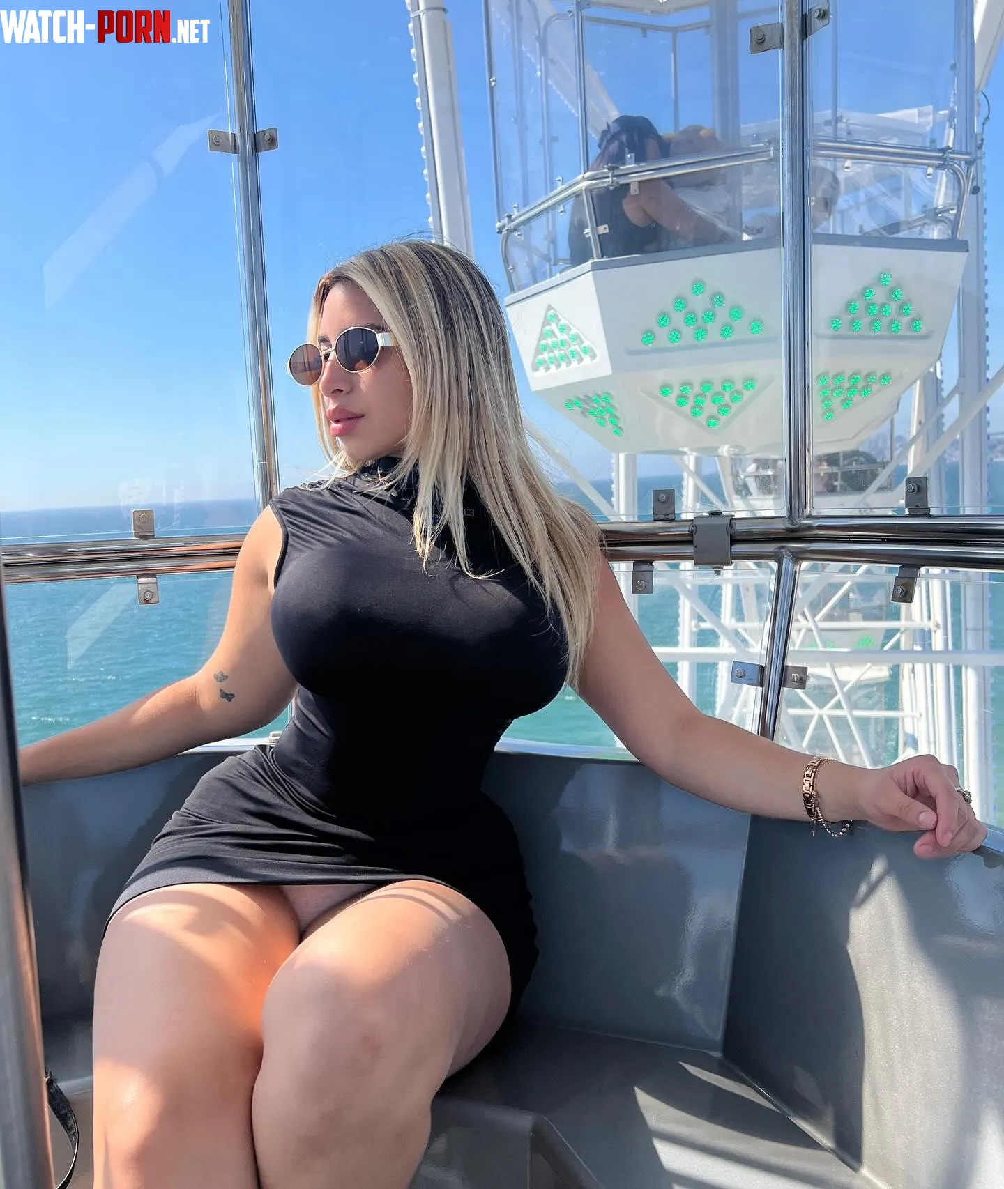 wore this black dress to go on this gondola thingy today, cute or nay?🥹 by Defiant_Ad_9721