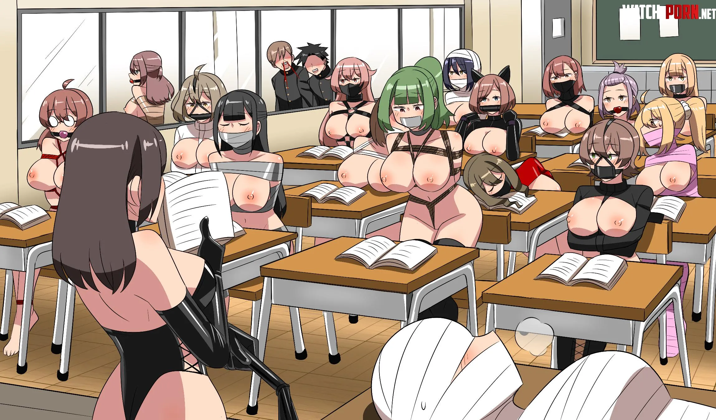 Welcome to the bondage class. I can see al your doms did their homework by mrned232002