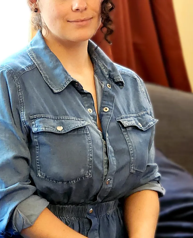 Thumbnail MazaFox94: Bursting with Busty Charm - Hard to Hide