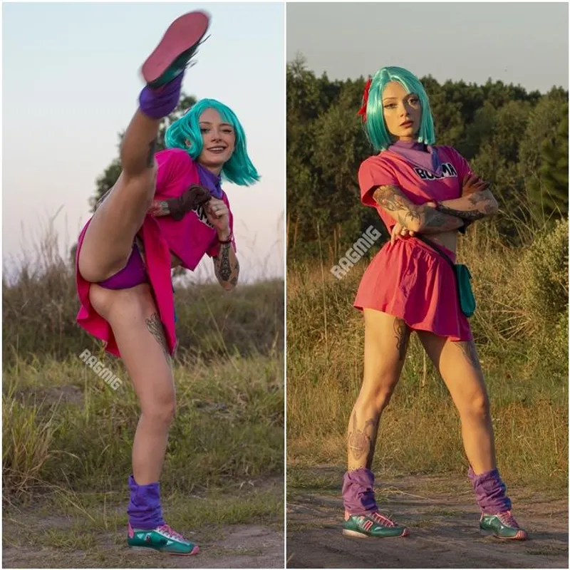 Thumbnail RagMig's Sensual Cosplay as Bulma