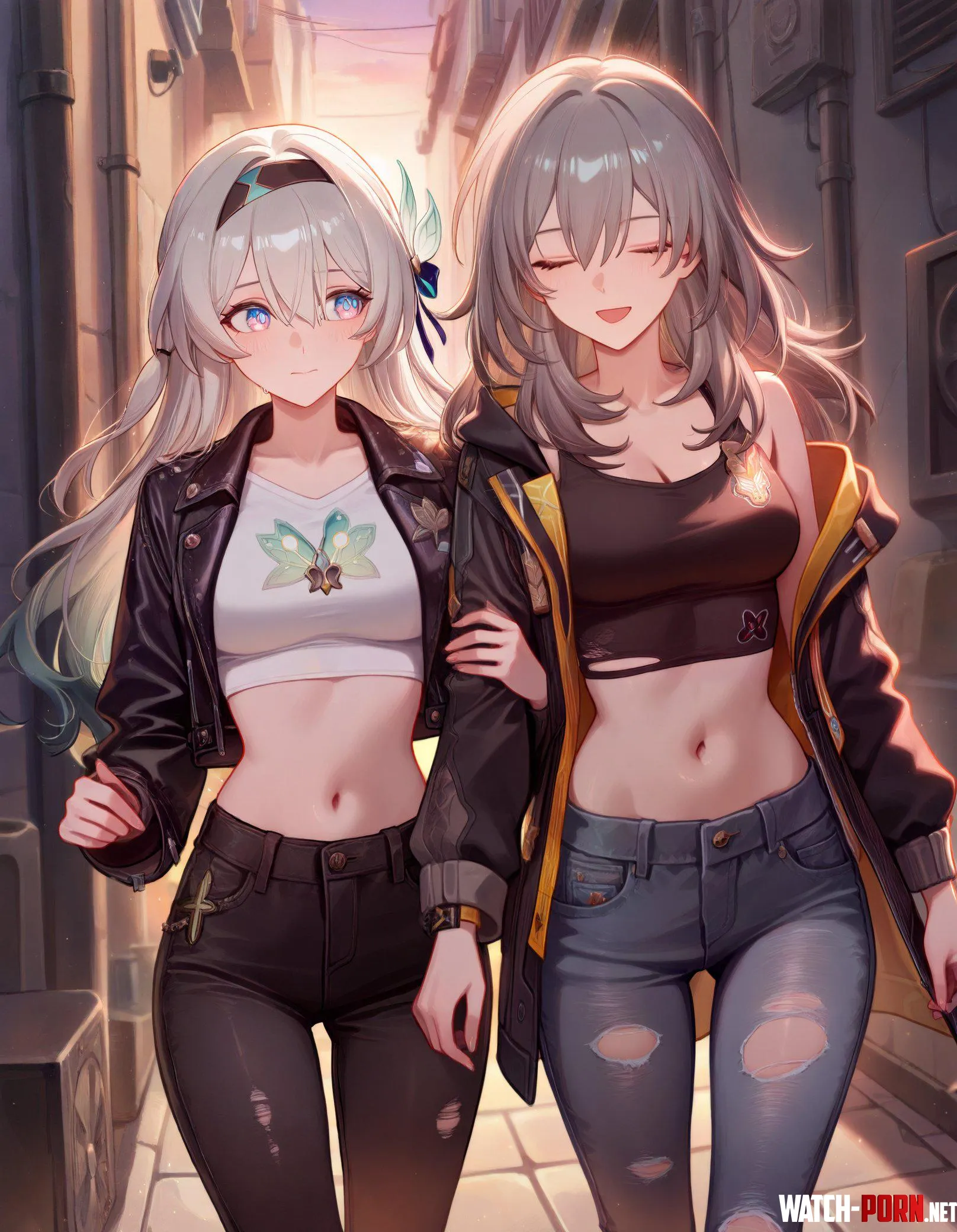 Stelle & Firefly [Honkai Star Rail] by CheetahSperm18