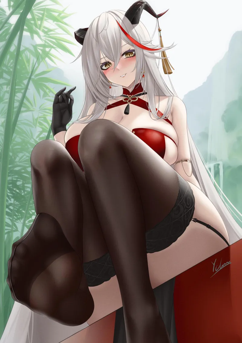 Thumbnail Ägir smiles (一串乱码_晓) by Whanikari