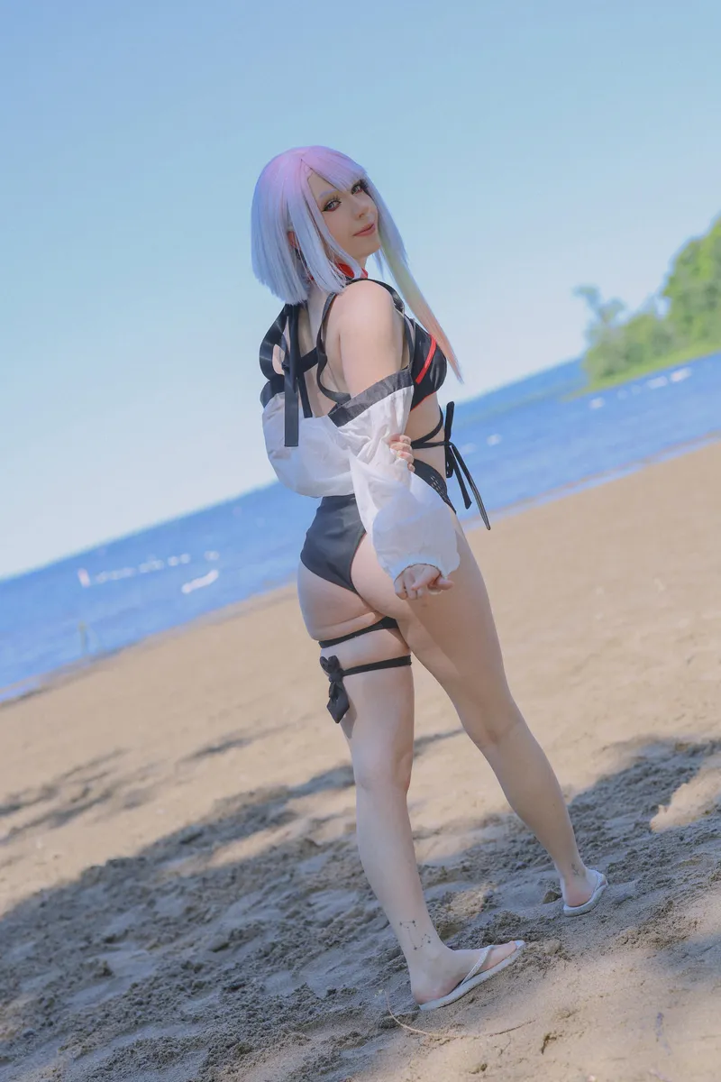 Thumbnail Sweetraincos Dons Lucy Swimsuit for cosplaygirls