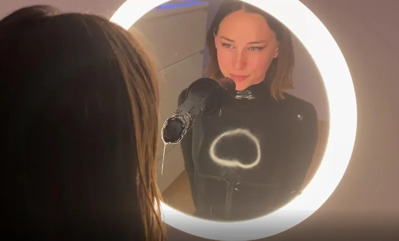 Thumbnail Ana-Katana Explores Throat Training in ShinyPorn