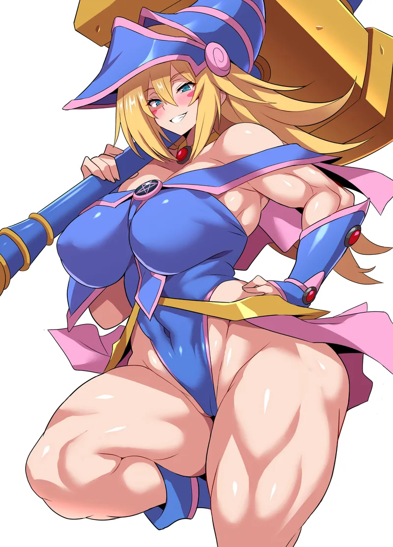 Thumbnail Dive into Throwawheylmao's Fitdrawngirls World with Dark Magician Girl