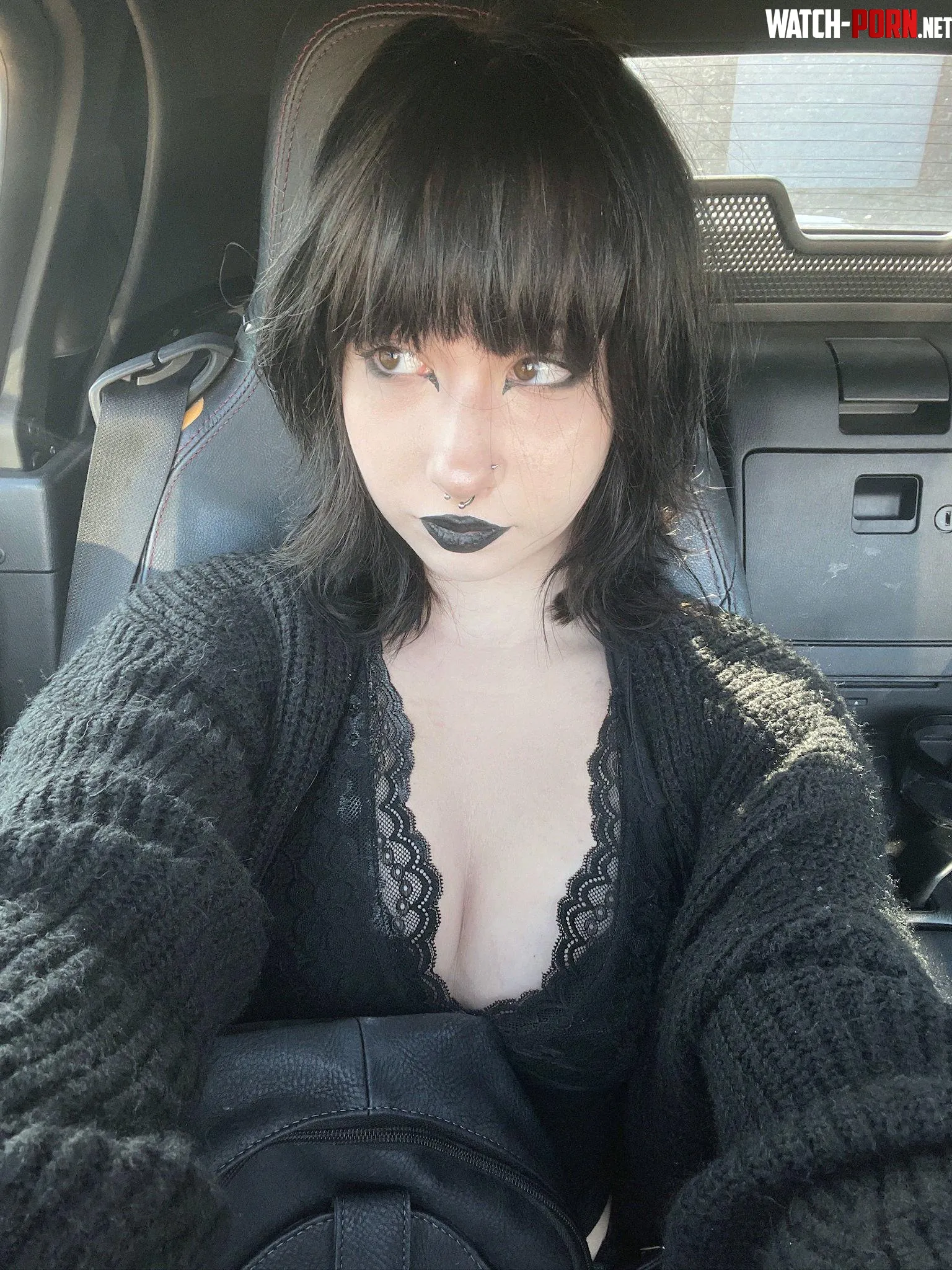 does black lipstick look good on me by DefeatTheL0w
