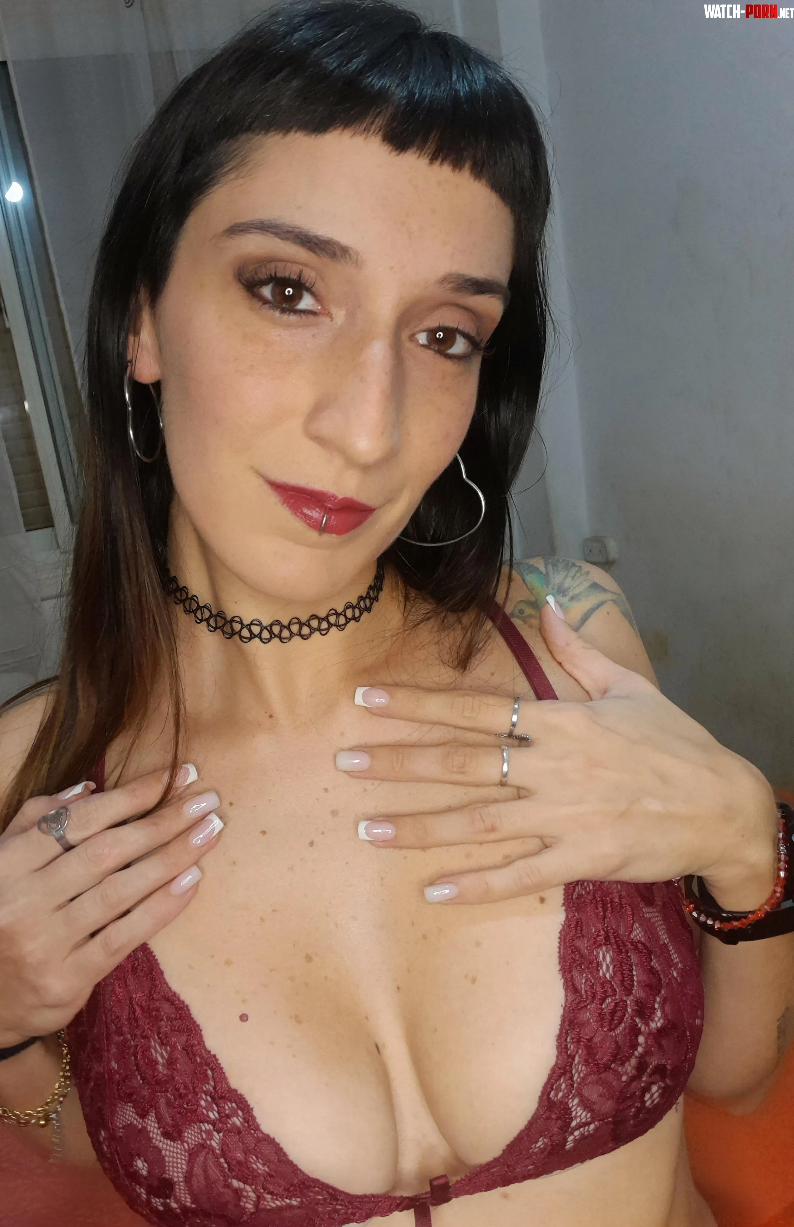 What do you think of these nails? French and baby boomer for this Latina by FireRasta73