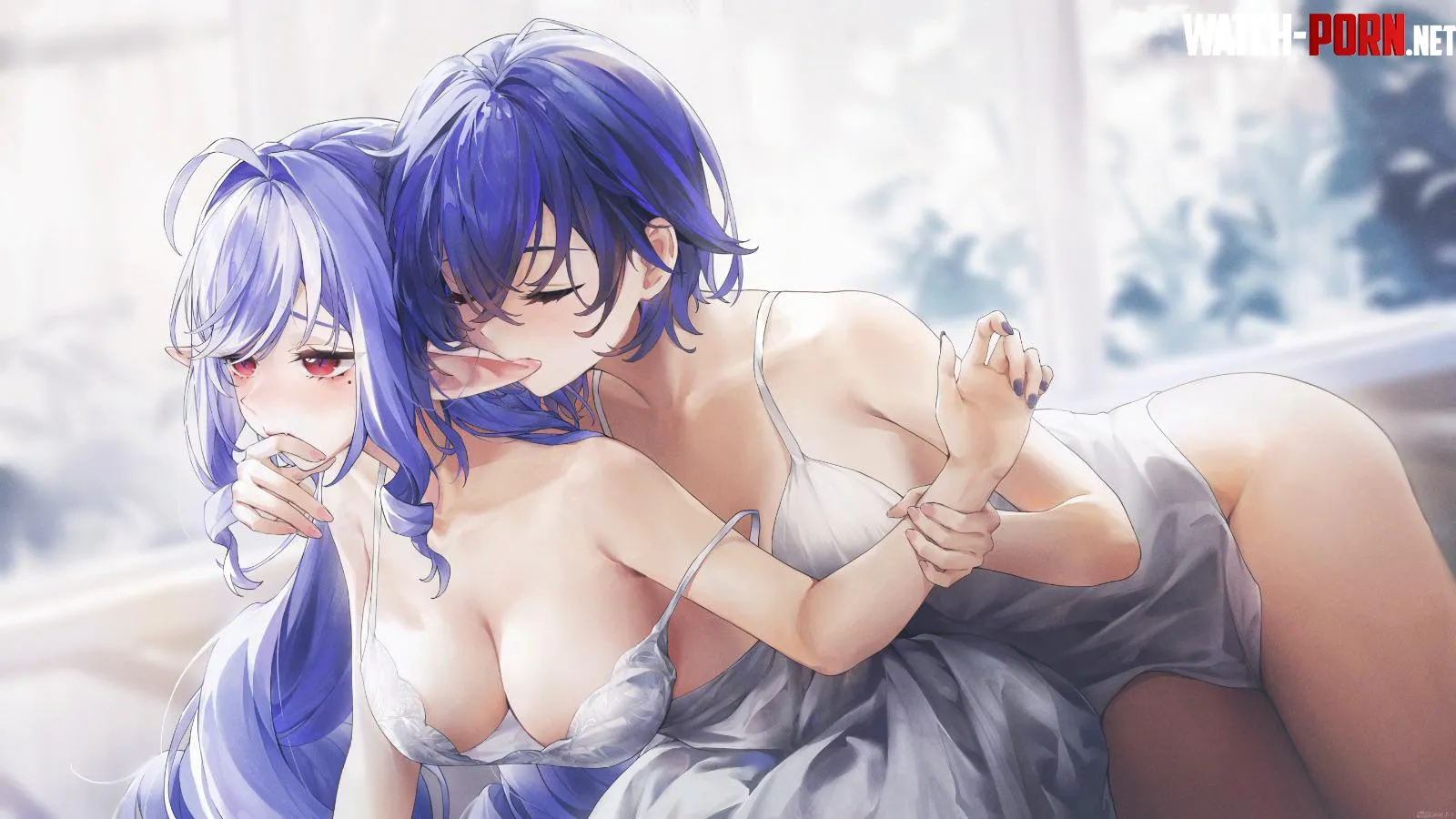 Vivian & Belle in nightgown [Honkai: Star Rail] by Silent_Steak_9540