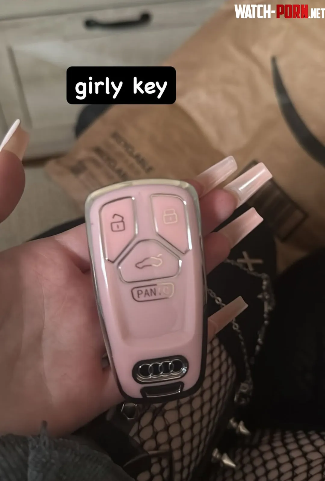Girly key by Polycarbontree